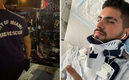 El grave accidente automovilístico de Fer Vázquez de «Rombai»