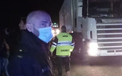 Luego de tres días, la Policía liberó el corte de ruta en el acceso a Trelew