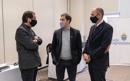 Luque visitó la sesión del Consejo de la Magistratura