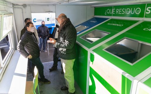 La gestión municipal remarcó el compromiso con el cuidado del medioambiente con acciones de reciclaje