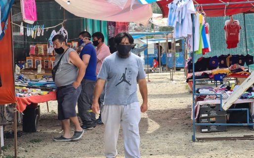 Feriantes de La Saladita se movilizan en apoyo a Ruth Torres, acusada de extorsión