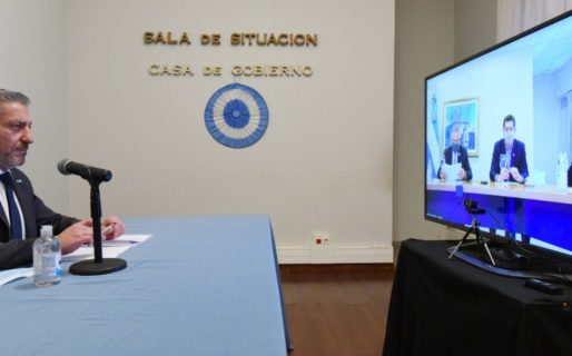 El Presidente se reunió con los gobernadores para analizar la situación epidemiológica ante el aumento de casos