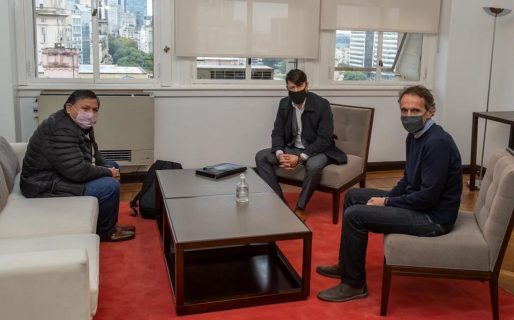 Ávila gestionó ante Katopodis servicios para el loteo del Gremio en zona norte