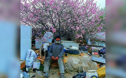 Félix necesita querosene para calefaccionarse de cara a días con temperaturas bajo cero