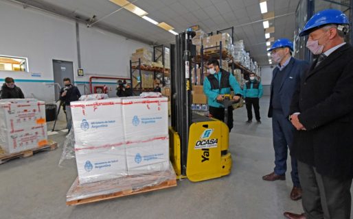 Con la confirmación del arribo récord de vacunas al país, Chubut superará ampliamente las 200 mil dosis recibidas