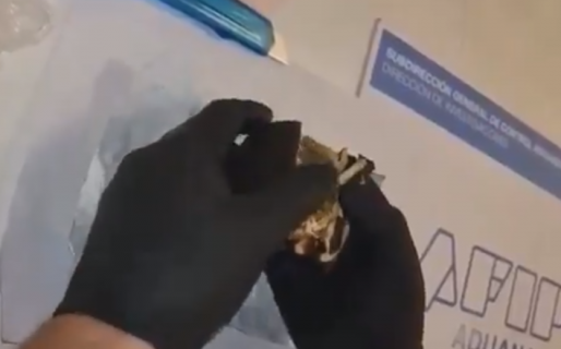 Insólito: Habían escondido la droga en los alfajores