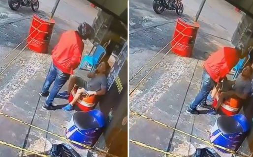 Le robó el celular a un hombre, se dio cuenta que era su amigo, se lo devolvió y le dio un abrazo