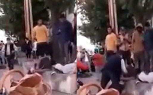 Vecinos capturaron, desnudaron y golpearon a motochorros