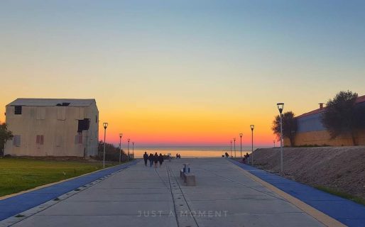 ¿Cuántos colores ves? El maravilloso cielo comodorense que deslumbra en las redes