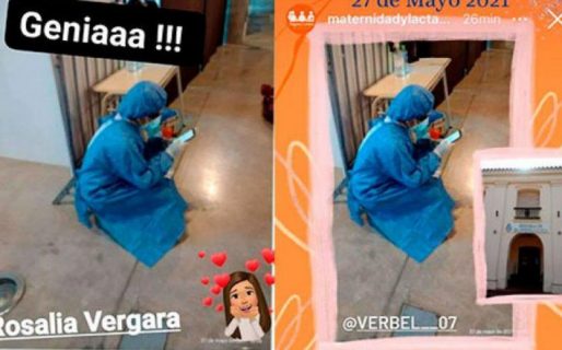 Una enfermera rindió su último parcial y se recibió de licenciada mientras realizaba hisopados