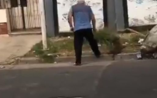 Indignante: Mató a tiros a un perro y quedó grabado