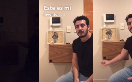 Video: inventó una mesa inteligente que enciende las luces cuando apoya las llaves, para no perderlas más