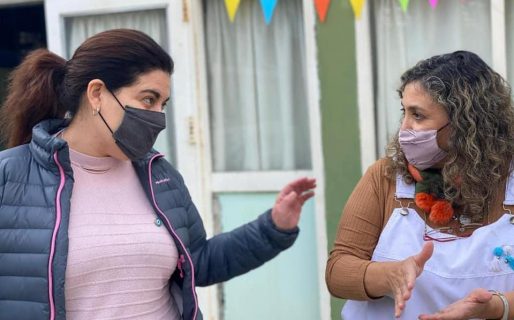 Ana Clara Romero se comprometió a gestionar fondos para la Escuela N° 155