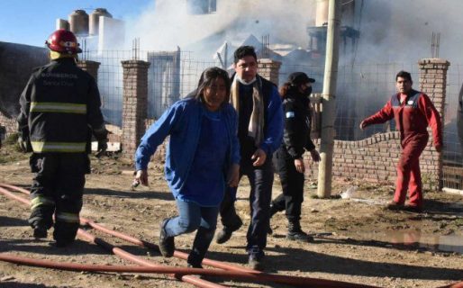 Murieron dos hermanitos al incendiarse una vivienda