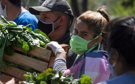 Verdurazo: Olla popular y donaciones de comida en el Obelisco