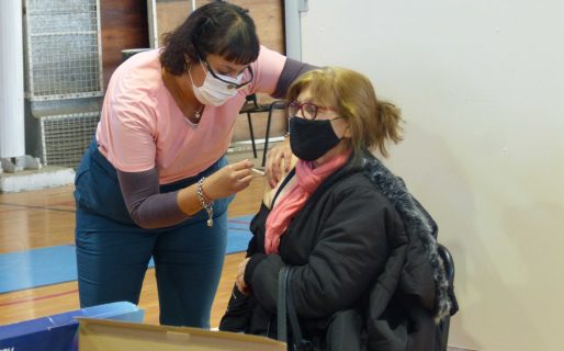 Más de 1400 vacunas contra el covid-19 se aplicaron este fin de semana en Comodoro