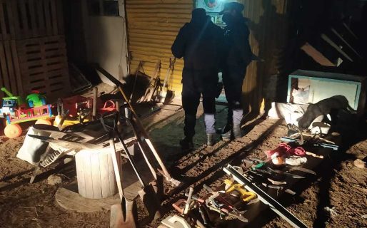 Dos adolescentes  involucrados en el robo de 3 viviendas