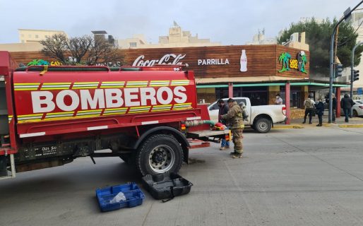 Se produjo un incendio en un restaurante en el centro de la ciudad
