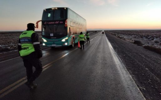 Piden transitar con precaución en la Ruta Nacional 3