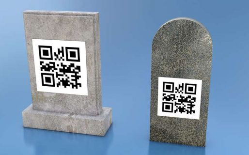 En un cementerio usan códigos QR en las tumbas para recordar a los muertos