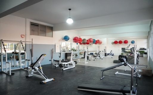 Efectuaron obras de ampliación en el Gimnasio Municipal de Rada Tilly