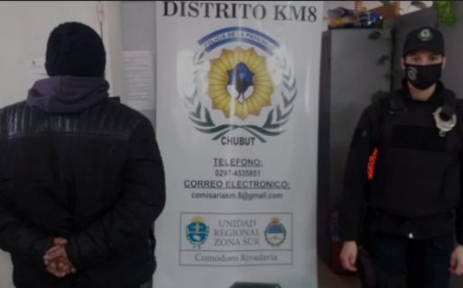 Tenía captura recomendada y lo detuvieron en un control policial en Km. 8