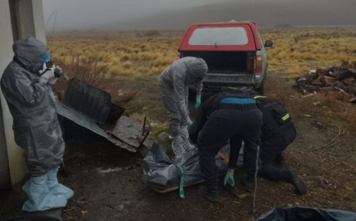 Hallaron muerto a un hombre con parte de su cuerpo quemado