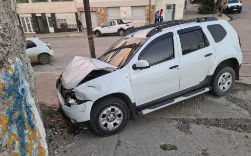 Choque en San Martín y Alsina