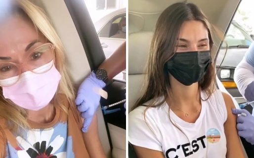 Yanina Latorre se vacunó con su familia en Miami: “Tengo ganas de llorar”