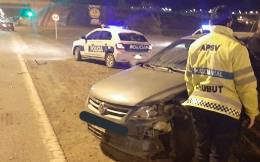 Se pasó de copas en el almuerzo del Día del Padre y chocó en Ruta 3: tenía 1,70g/l de alcohol en sangre