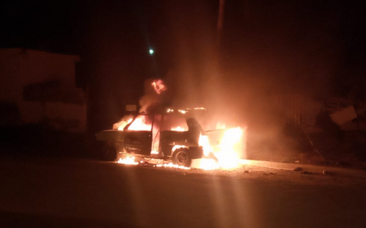 Segundo auto incendiado en dos días