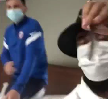 Se filtró el video del escándalo: Así rompieron la burbuja en plena Copa América los jugadores de Chile