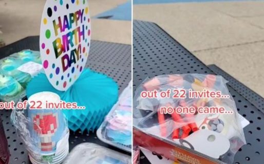 Organizó el cumple de su hijo en una plaza y no fue ninguno de los 22 invitados