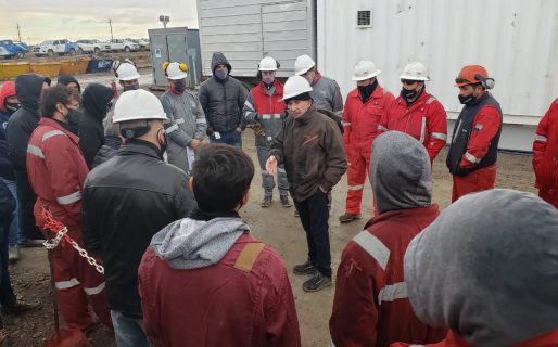 Llugdar: “Estuvimos en Yacimiento para llevarle tranquilidad a los trabajadores”