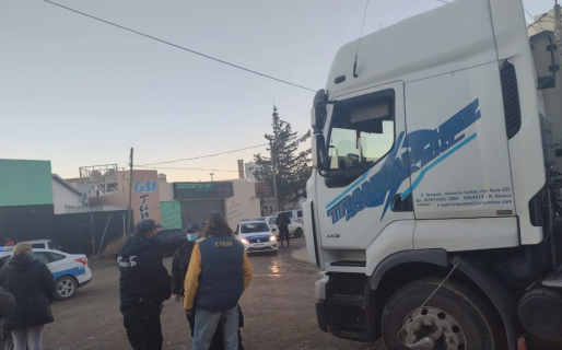 Una nena de 5 años hospitalizada porque un camión le pisó el pie