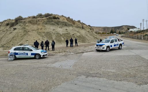 Por la protesta de vigiladores la Policía cortó el ingreso a la Playa de Tanques