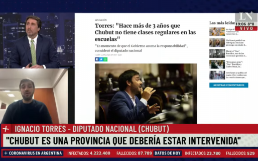 Torres con Feinmann: «No vamos a permitir que la nueva normalidad sea la corrupción»