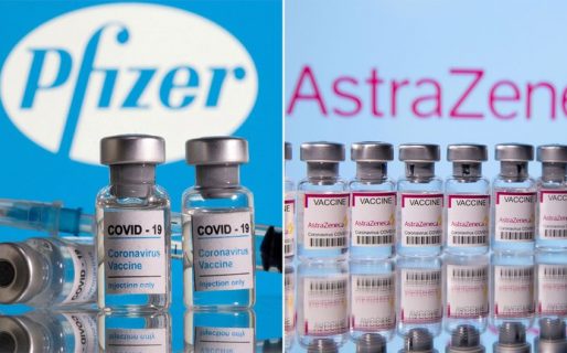 Dos dosis de la vacuna de Pfizer producen 2.5 veces más anticuerpos que dos dosis de AstraZeneca frente a la variante Delta