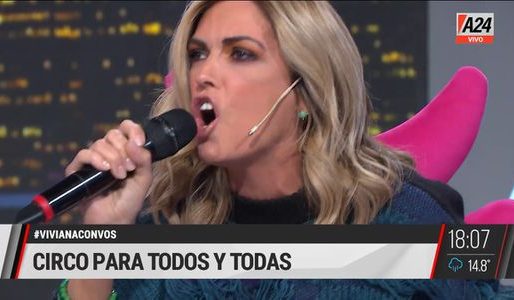 Video: Viviana Canosa parodió el relato del gol del siglo para criticar al “país decadente”