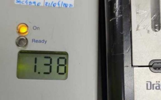 Camionero alcoholizado volcó en Garayalde