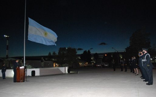 La IX Brigada Aérea conmemoró un nuevo aniversario del Día de la Independencia