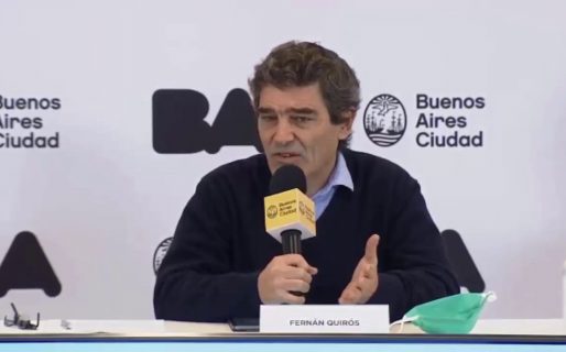 Fernán Quirós: «La variante Delta está viniendo a la Argentina con las personas que están retornando»
