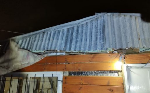 Defensa Civil tuvo más de 75 intervenciones por el temporal de viento