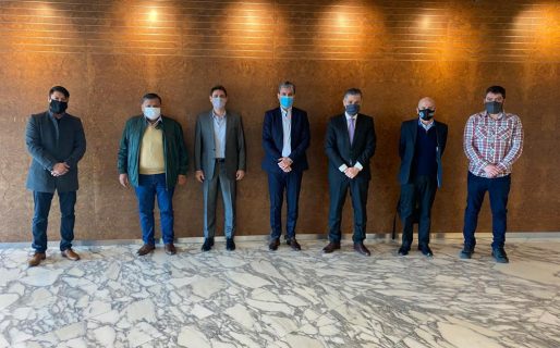 Ávila se reunió con el presidente de YPF por la Ley de Promoción de Inversiones