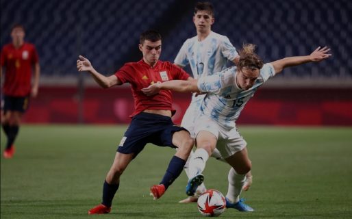 Argentina empató con España y quedó eliminada del fútbol olímpico