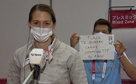 Le pidieron casamiento a la esgrimista Belén Pérez Maurice EN VIVO