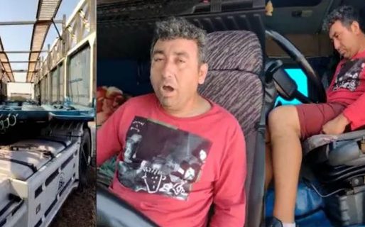Pensaban que un camionero estaba borracho, pero había sufrido un ACV