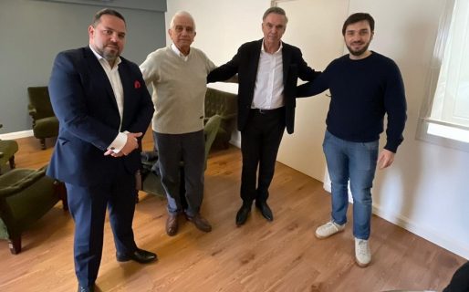 Ignacio “Nacho” Torres junto a Horacio Crea se reunieron con Pichetto