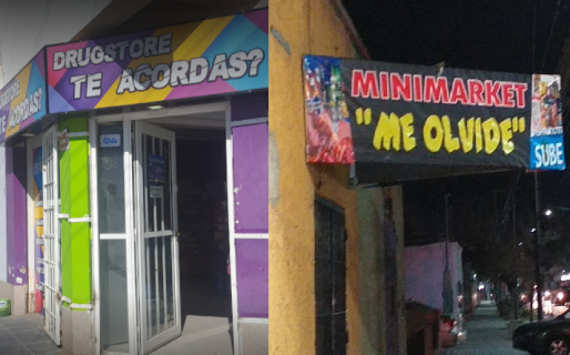 Los curiosos nombres de dos kioscos que juntos se complementan