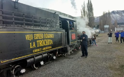 En Esquel «La Trochita» tuvo más de 600 pasajeros en su primera semana